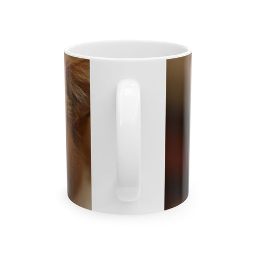 Custom Pet Photo Ceramic Mug – 11 oz